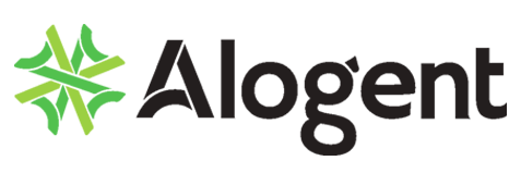 Alogent logo – Deposit automation provider offering bank statement printing services