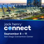 Jack Henry Connect 2025 thumbnail image, September 8-11, 2025, San Diego Convention Center, featuring Lanvera.